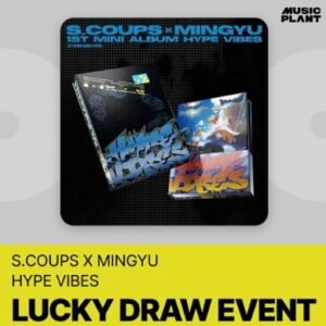 SEVENTEEN S.COUPS X MINGYU - HYPE VIBES 1ST MINI ALBUM MUSICPLANT LUCKY DRAW EVENT STANDARD RANDOM