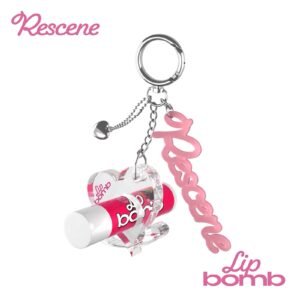 RESCENE - ACRYLIC LIP BALM HOLDER KEYRING
